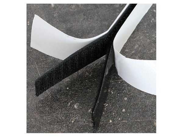 Klettverschluss schwarz 20x150mm 1 Paar