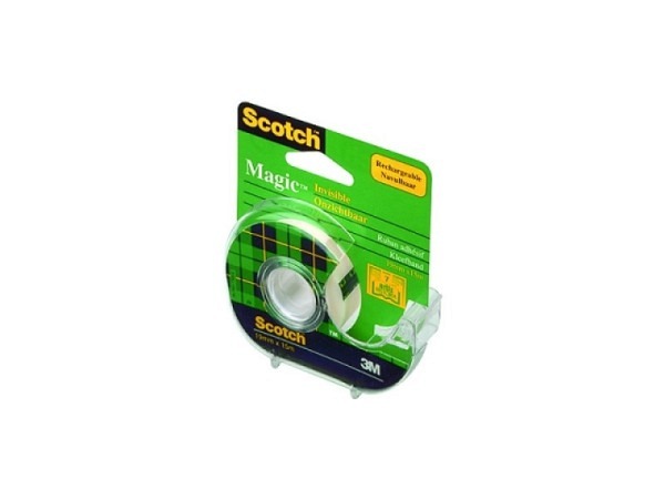 Klebeband Scotch Magic Tape 810 19mmx7,5m im Disp.