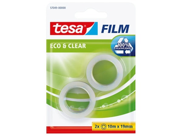 Klebeband Tesa Eco & Clear 19mmx10m 2 Stk.