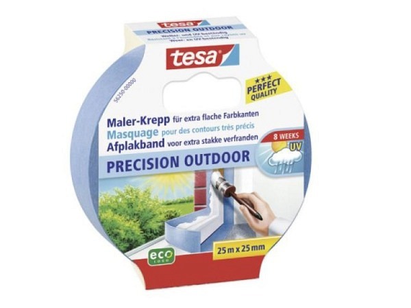 Abdeckband Tesa Precision Outdoor 25mmx25m