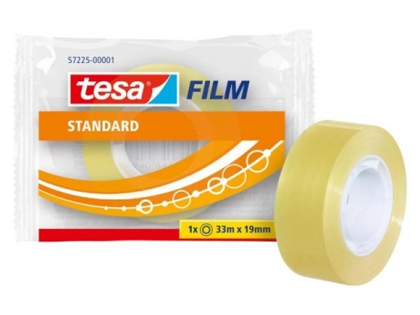 Klebeband Tesa Standard transparent 19mmx33m