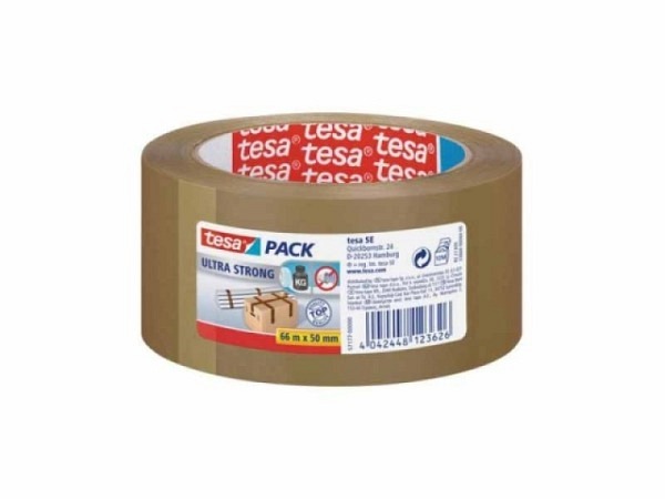 Verpackungsband Tesa Tesapack 50mmx66m braun