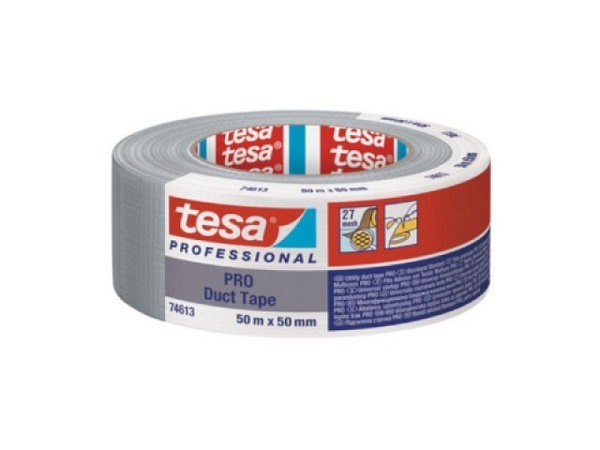 Klebeband Tesa Duct Tape PRO Gewebe-Klebeband schwarz 50mmx50m