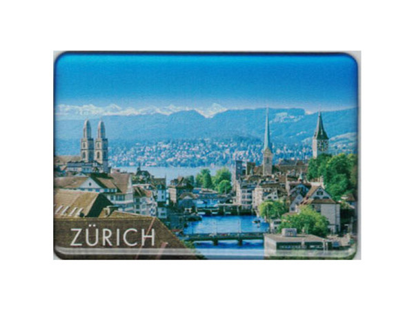 Magnet Zürich, rechteckiges Magnet 