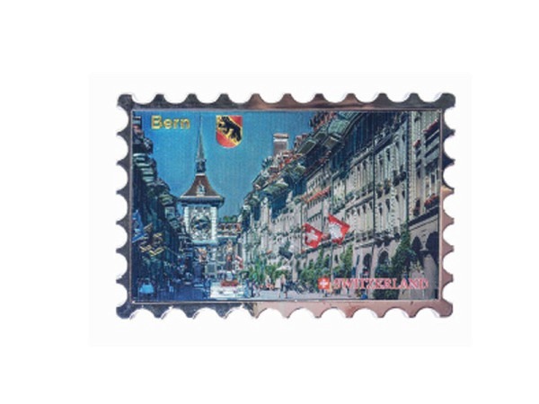 Magnet Metallmagnet mit Bild von Bern