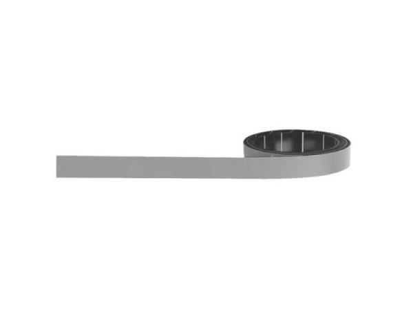 Magnetband Magnetoplan Magnetoflex 1mx10mm grau beschriftbar
