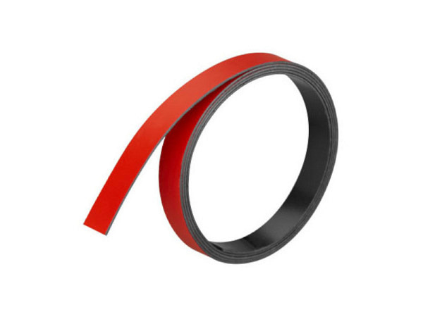 Magnetband Franken 10mm breit 1m lang rot