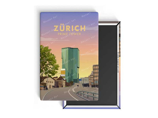Magnet Magnet Art Prime Tower Zürich