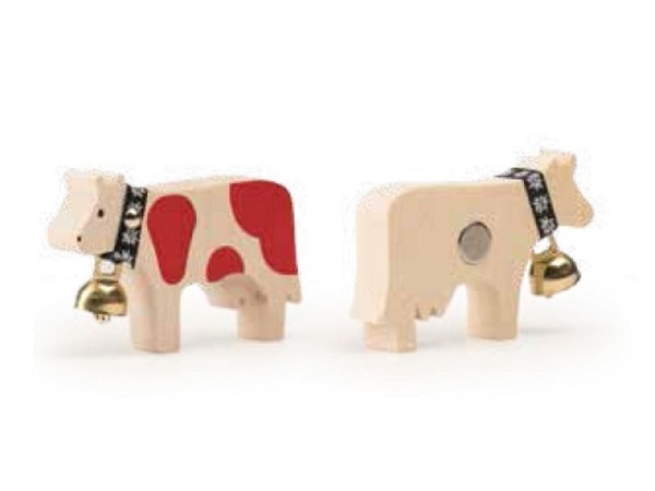 Magnet Kuh rot, 6.5x4.5cm