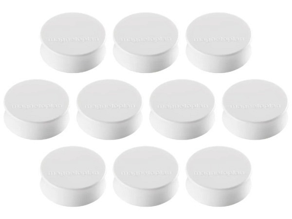 Magnet Magnetoplan Ergo Large weiss rund 34mm