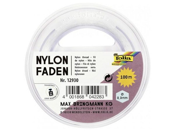 Nylonfaden Folia 0,3mmx100m