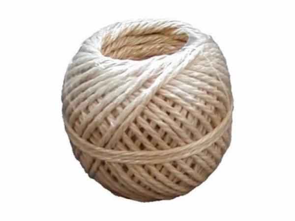 Schnur Bächi Flurocord aus Polypropylen hanffarben 2mmx30m