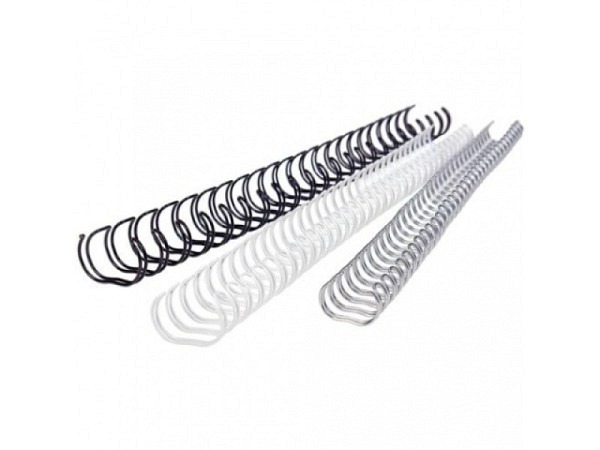 Drahtspiralen Renz 34 Ring 9,5mm schwarz ca. 75 Blätter