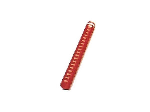 Plastikspiralen GBC 21 Ring 8mm rot 100Stück