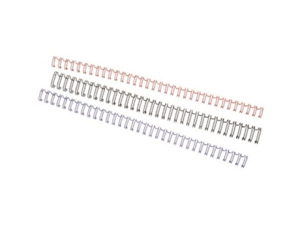 Drahtspiralen GBC 21 Ring 6mm weiss 100Stk.