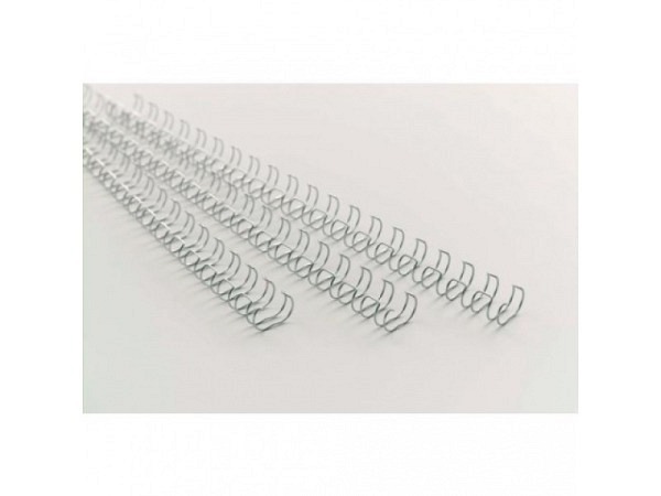 Drahtspiralen GBC 21 Ring 12mm silber 100Stk.