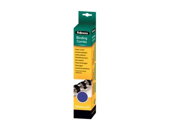 Plastikspiralen Fellowes 12mm blau 25 Stk.