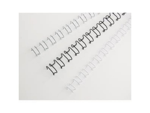 Drahtspiralen GBC 21 Ring 14mm silber 100Stk.