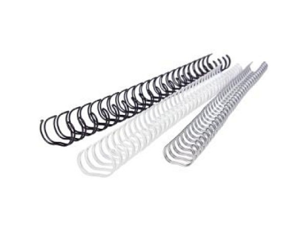 Drahtspiralen Renz 34 Ring 14,3mm schwarz 50Stk