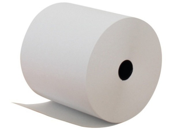 Additionsrolle Recyclingpapier weiss