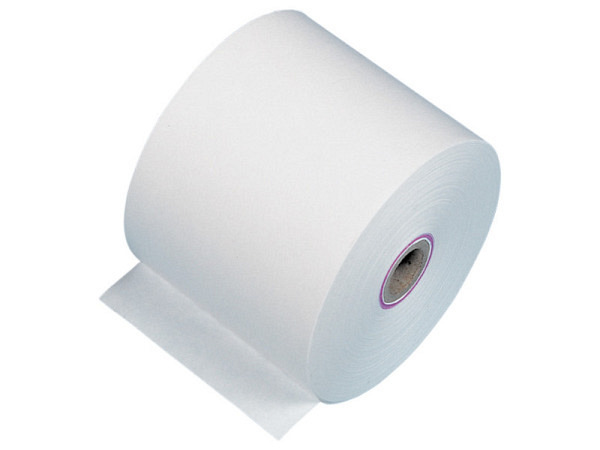 Additionsrolle Offsetpapier, weiss, Papierbreite 57mm