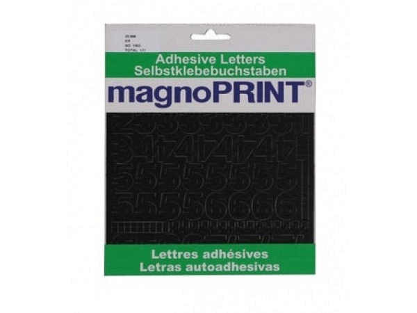Zahlen Magnoprint SK 20mm schwarz 0-9