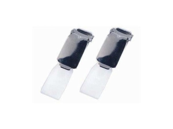 Ausweishalter Durable Hosenträgerclip transparent-schwarz