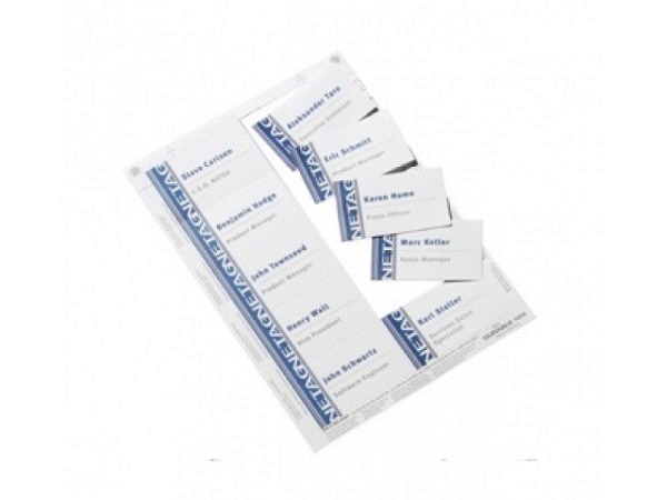 Namensschilder Durable Etiketten Badgemaker 1451 30x60mm