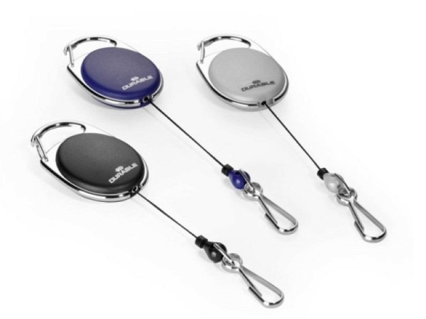 Namensschilder Durable Jojo Style dunkelblau
