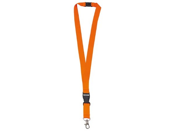 Ausweishalter Toppoint Lanyard Textilband orange 1 Stk. 