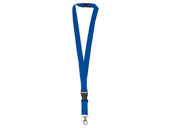 Ausweishalter Toppoint Lanyard Textilband königsblau 1 Stk