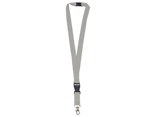 Ausweishalter Toppoint Lanyard Textilband grau 1 Stk. 