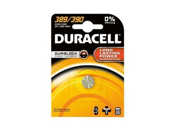 Batterien Duracell Knopf D389 1,5V