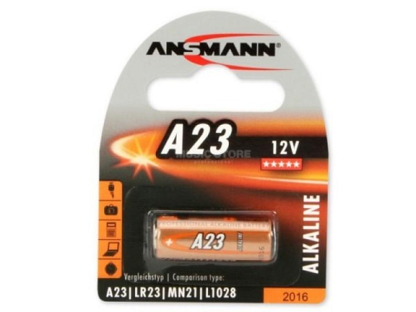 Batterien Ansmann A23 12V Alkaline, 1 Stück