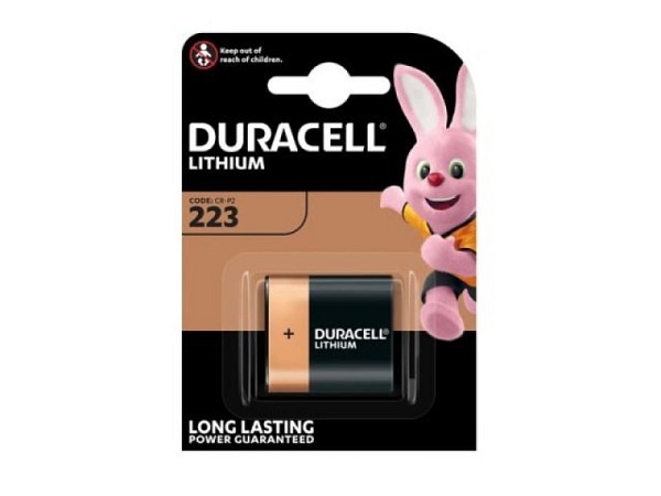 Batterien Duracell Photobatterie Specialty Ultra Ultra 223 DL223, EL223AP, CR-P2, 6V, 1 Stück