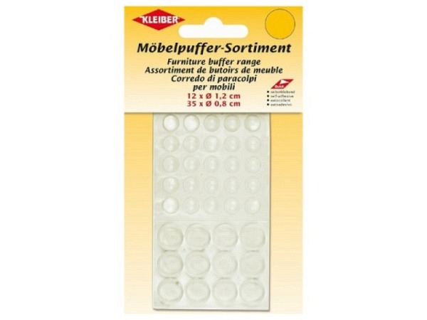 Schutzpuffer Kleiber transparent selbstklebend