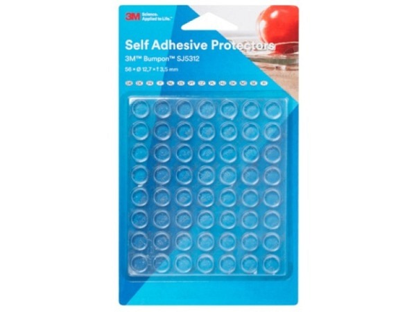 Schutzpuffer 3M transparent rund 12,7mm