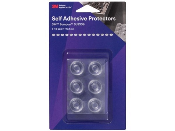 Schutzpuffer 3M transparent rund 22,3mm 