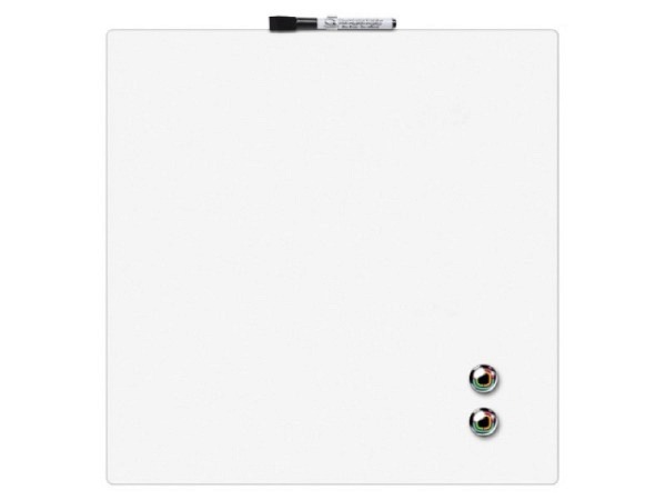 Magnettafel Rexel weiss 36x36cm, trocken abwischbar
