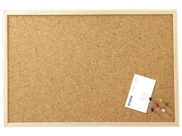 Pinwand Maul 80x120cm mit Holzrahmen