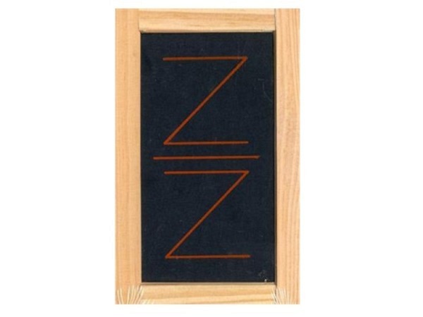 Schiefertafel Jasstafel mit Einteilung, echter Schiefer, 16,5x23,5cm