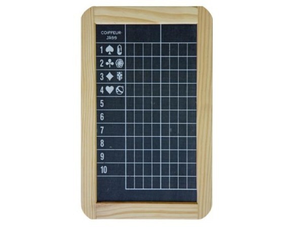 Schiefertafel AGM Jasstafel Coiffeur