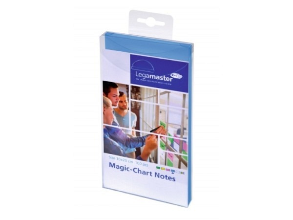Moderationskarten Legamaster Magic-Chartes Notes 10x20 blau