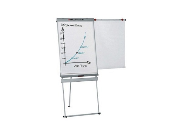 Flipchart Dahle Servo Plus lichtgrau
