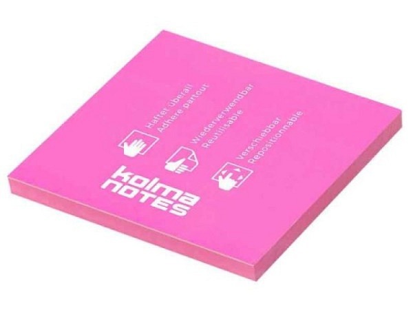 Moderationskarten Kolma Notes 76x76mm pink 100 Blatt