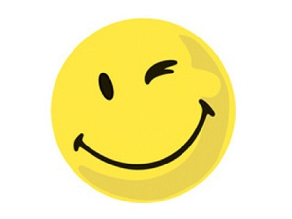 Moderationskarten Franken Smilie positiv