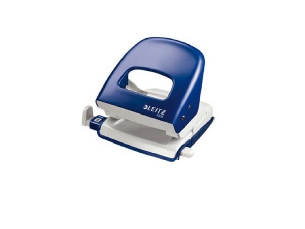 Locher Leitz Nexxt 5008 blau, robuster Metalllocher