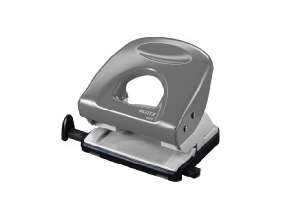 Locher Leitz Nexxt 5008 grau, robuster Metalllocher