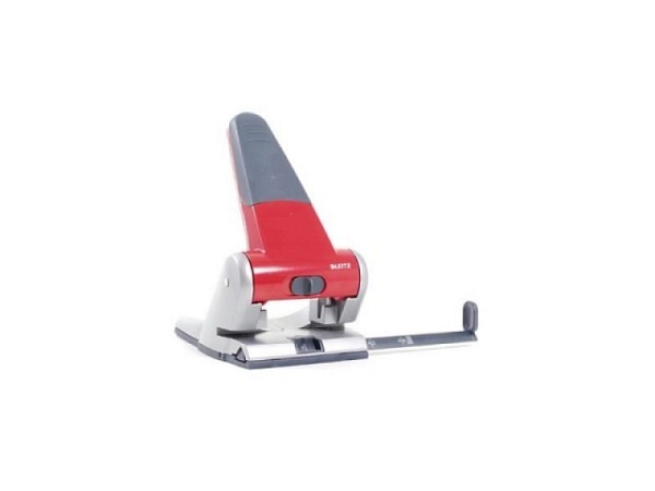 Locher Leitz 5180 bis 6,3mm rot, Registraturlocher