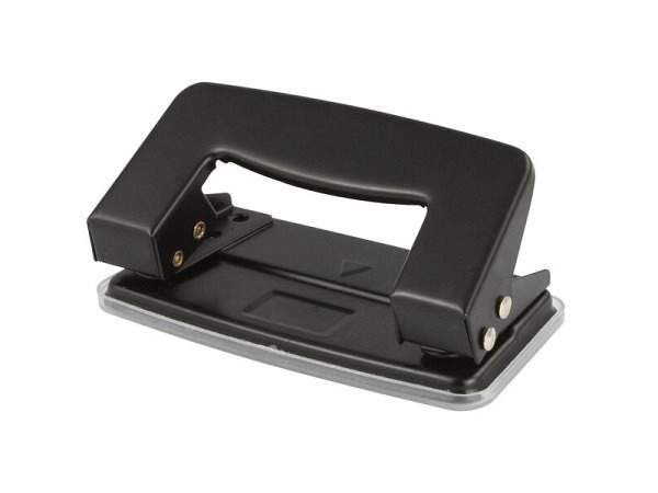 Locher pavo schwarz, aus Metall